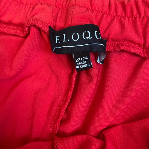 Worn once for an hour, red fun party pants - Picture 2 of 4